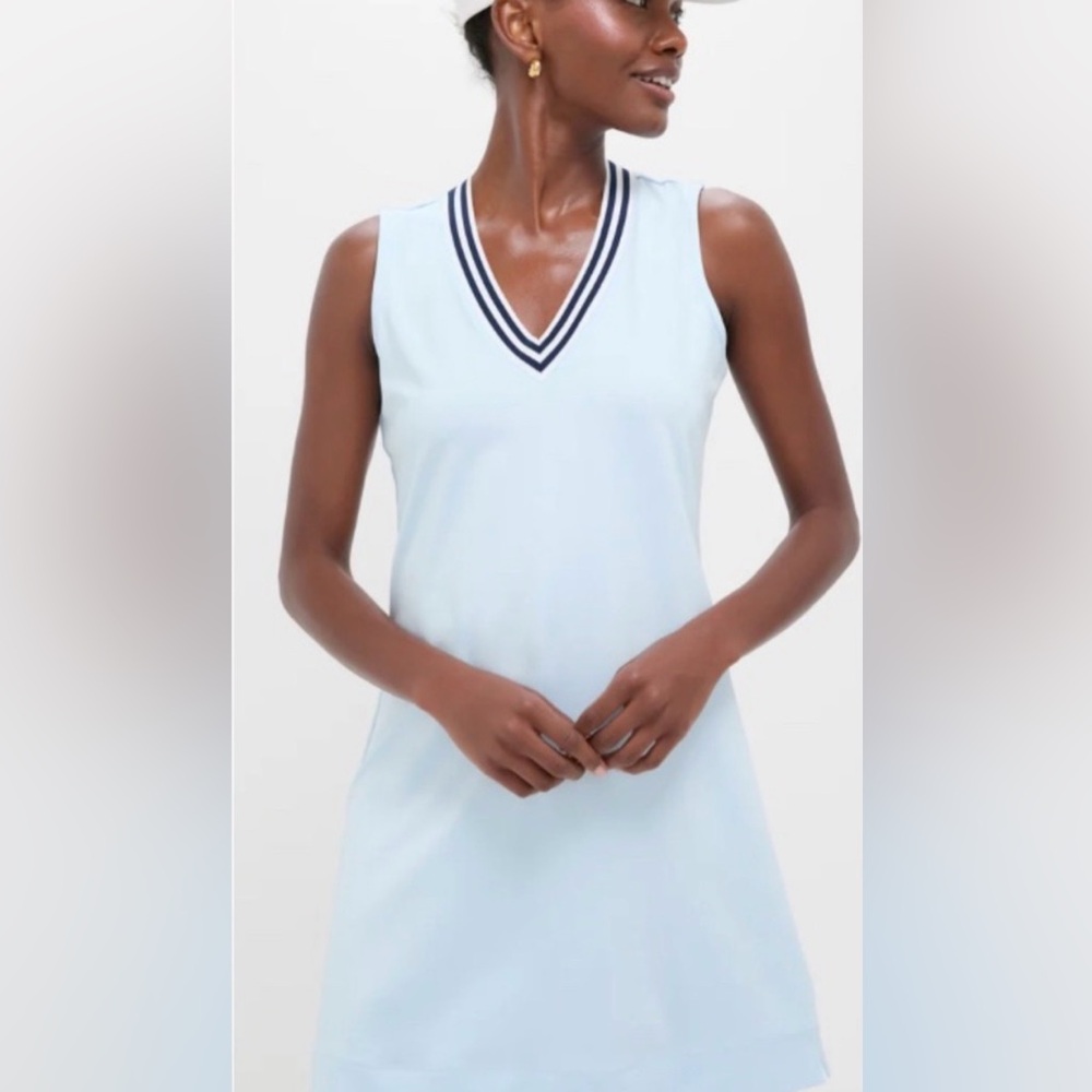 NWT Light Blue Performance Jersey Suzanne Tennis Dress -Small